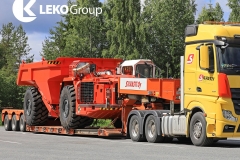 Mercedes-Benz Actros Semi Hauls Mining Vehicle